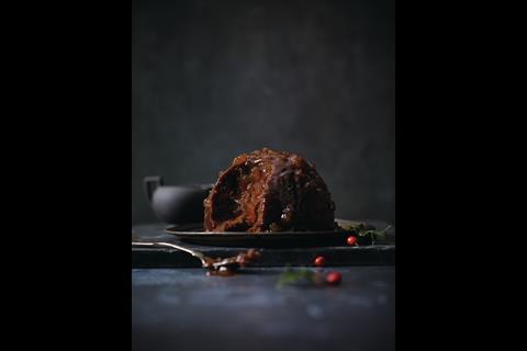 Heston's Waitrose desserts include the ultimate chocolate bar (£9.99) and sticky toffee apple pudding (£10).